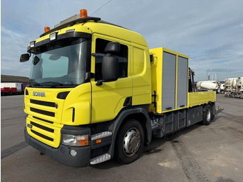 Lastbil med lad SCANIA P 400