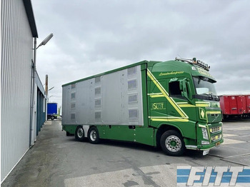 Veetransport lastbil Volvo FH FH 540 6x2 1/2/3 Finkl Livestock -- Water and Ventilation - Lifting roof - Lifting floors + Trailer 1/2/3 Finkl: billede 4