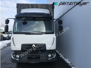 Lastbil med presenning RENAULT (F) D 10 210, EU6, L-Fhs, ALu-Pritsche: billede 5