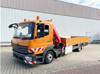 Lastbil med kran MERCEDES-BENZ Atego