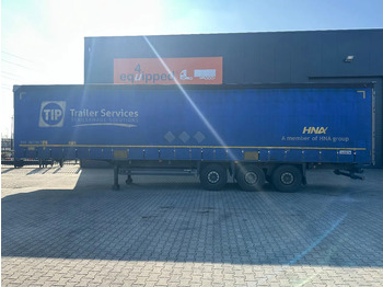 Gardintrailer Schmitz Cargobull TOP: 80% tires, disc, stakepots, galvanized, XL,Huckepack, 2 x22 vert. al. planks, NL, APK: 06/25, more available: billede 2