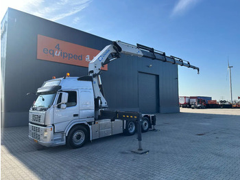 Trækker Volvo FM 500 Globetrotter 6x2 + HMF ODIN OK5 53T/M crane, lift/steer, NL-truck, APK: 11/2025: billede 4