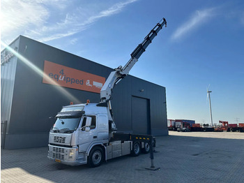 Trækker Volvo FM 500 Globetrotter 6x2 + HMF ODIN OK5 53T/M crane, lift/steer, NL-truck, APK: 11/2025: billede 2