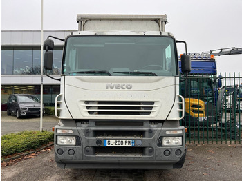 Lastbil med presenning Iveco STRALIS 270 - 19T - BACHER RIDELLES - HAYON - BOX 6.50M: billede 3