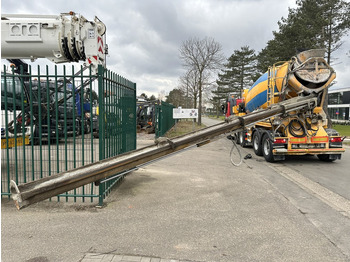 Betontrailer TURBO'S HOET 2-AS MIXER 10m³ INTERMIX BETONMIXER / CONCRETE MIXER + BUITENMOTOR DEUTZ ENGINE 6 CYL - 2-AS BPW - GOEDE STAAT - BELGISCHE PAPIEREN: billede 5