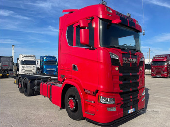 Containerbil/ Veksellad lastbil SCANIA S 500