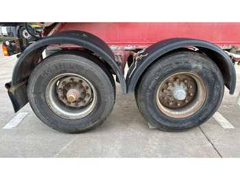 Tipvogn sættevogn MOL KF85F/20T/37AI (BELGIAN TRAILER / DRUM BRAKES / FREINES TAMBOUR / BPW AXLES): billede 5