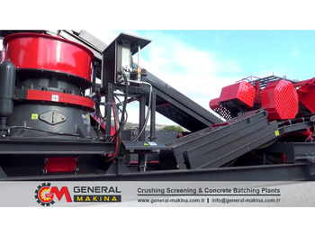 Ny Kegleknuser General Makina Mobile Cone Crusher Plant For SALE: billede 5