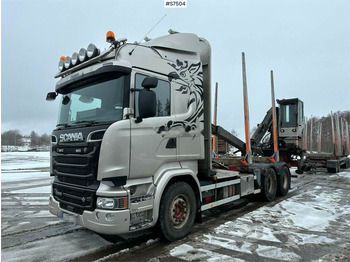 Tømmerbil SCANIA R 520