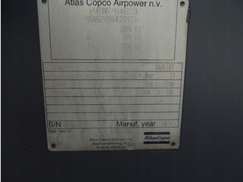 Luftkompressor ATLAS COPCO XAHS186: billede 2