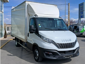 Varebil med kasse Caja cerrada con plataforma elevadora IVECO 35C16 20m3: billede 3