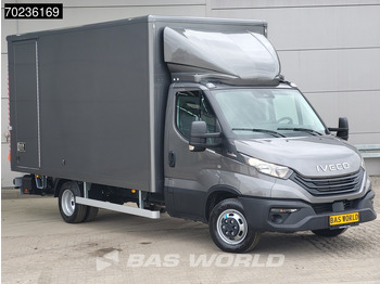 Ny Varebil med kasse Iveco Daily 35C18 2025 MODEL Automaat 1000kg Laadklep ACC Navi Airco Zijdeur Bakwagen Meubelbak Koffer 21m3 Airco: billede 2