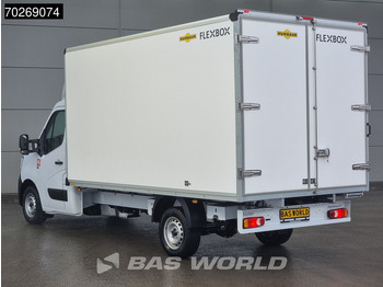 Ny Varebil med kasse Renault Master 165PK Nieuw Bakwagen met Achterdeuren Airco Cruise Camera Koffer Meubelbak 19m3 Airco Cruise control: billede 2