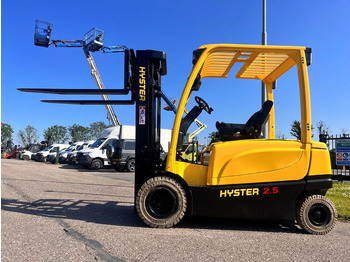 El gaffeltruck HYSTER