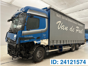 Lastbil med presenning MERCEDES-BENZ Actros 2642