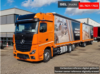 Lastbil med presenning MERCEDES-BENZ Actros 2548