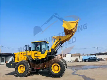 Gummihjulslæsser Used wheel loader SDLG 956L L956F 956l wheel loader China heavy duty hydraulic tractor loader with Low running hours: billede 4