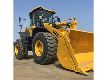 Gummihjulslæsser Used wheel loader SDLG 956L L956F 956l wheel loader China heavy duty hydraulic tractor loader with Low running hours: billede 2