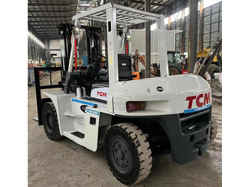 Diesel gaffeltruck Cheap Used TCM Forklift 7ton TCM Forklift Japan FD70 Diesel Forklift With Cheap Price: billede 2