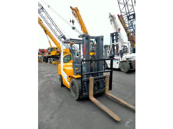 Diesel gaffeltruck Used Japan TCM 30 forklift 3ton lifting forklift TCM fd30 used forklift: billede 4