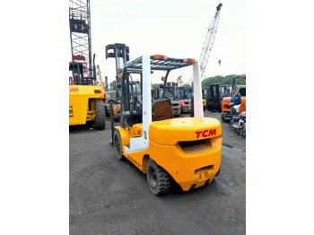 Diesel gaffeltruck Used Japan TCM 30 forklift 3ton lifting forklift TCM fd30 used forklift: billede 3