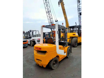 Diesel gaffeltruck Used Japan TCM 30 forklift 3ton lifting forklift TCM fd30 used forklift: billede 5