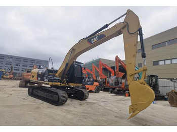 Bæltegravemaskine Used excavator Good condition japan original second hand caterpillar cat320d excavator used cat 320d excavator digger: billede 5