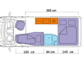 Ny Camper van Bravia Mobil Swan 599 Edition 30 PEUGEOT BOXER, EURO 6.4: billede 3