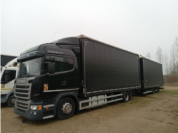 Lastbil med presenning SCANIA R 410