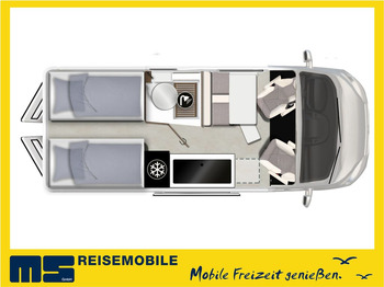 Ny Camper van Karmann DAVIS 620 TRENDSTYLE /-MODELL 2025-/ PLUS -PAKET: billede 3