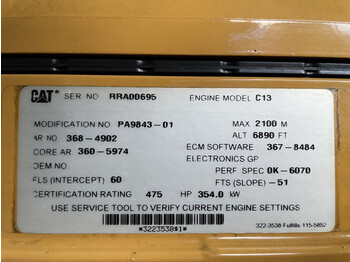 Strømgenerator Caterpillar C13 Leroy Somer 400 kVA Silent generatorset: billede 3