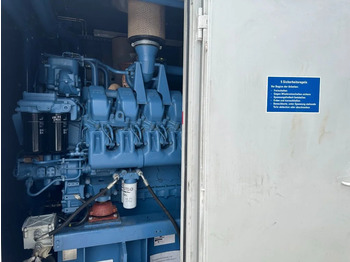 Strømgenerator MTU 16V 4000 SDMO 2200 kVA Silent generatorset in container: billede 2