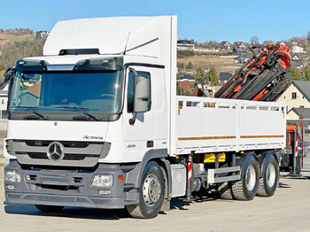 Ny Lastbil med kran, Lastbil med lad Mercedes-Benz ACTROS 2636 *PK 33002-EH E+JIB PJ 060B* 6x4 *TOP: billede 3