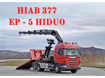 Lastbil med kran SCANIA G 400