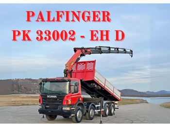 Lastbil med kran SCANIA P 400