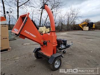 Landbrugsmaskine Plus Power DGS1500 Single Axle Wood Chipper: billede 3