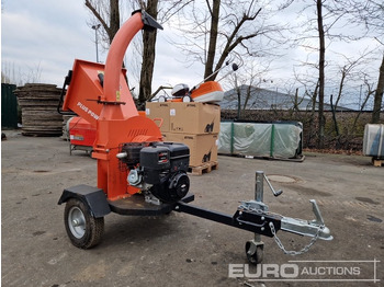 Landbrugsmaskine Plus Power DGS1500 Single Axle Wood Chipper: billede 4