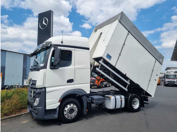 Tipvogn lastbil Mercedes-Benz Actros 1845 L 4x2 Standklima SoloStar Retarder: billede 3