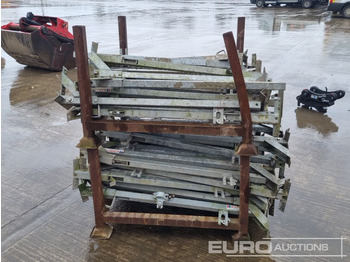 Bygningsudstyr Stillage of Scaffold Ancor Posts (2 of): billede 5