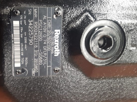 Hydraulikpumpe for Entreprenørmaskin JCB 4CX (BOMBA HIDRÁULICA): billede 15