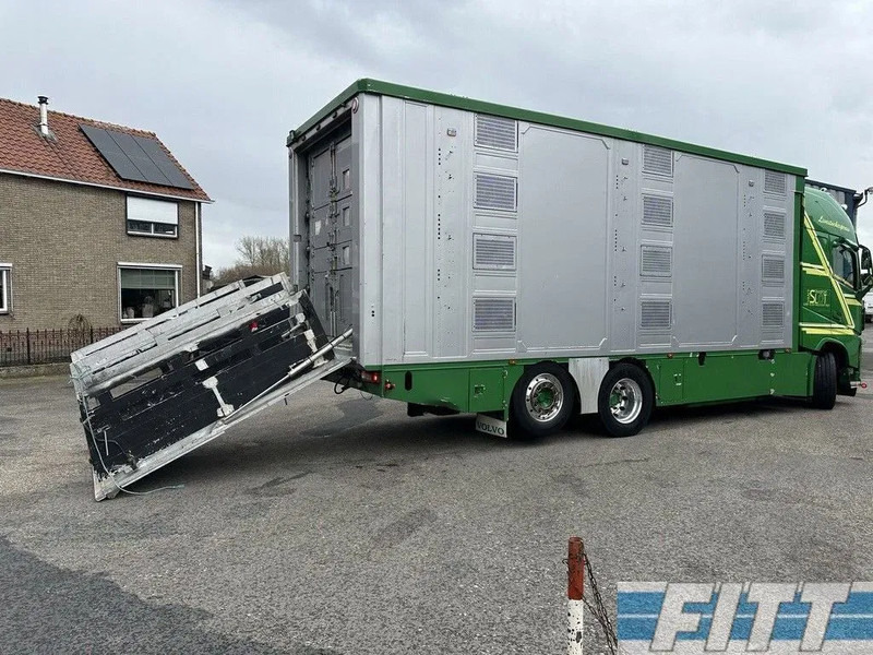 Veetransport lastbil Volvo FH FH 540 6x2 1/2/3 Finkl Livestock -- Water and Ventilation - Lifting roof - Lifting floors + Trailer 1/2/3 Finkl: billede 10