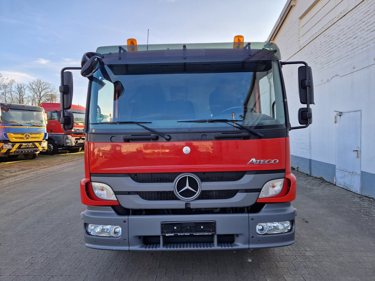 Lastbil med kran, Lastbil med lad Mercedes-Benz Atego 1218 L 4x2 1218 L 4x2, Fassi Kran F 95A21 5.9m-1.545 kg,: billede 13