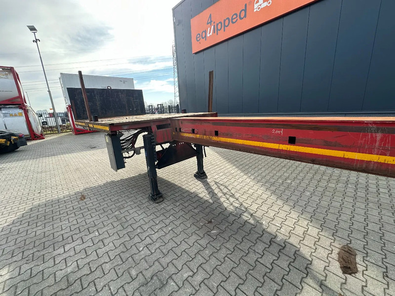 Åben sættevogn Nooteboom OVB-65-04, 65TKG extendable (2x 770cm) trailer, 4x hydraulic steeringaxles, Belgium- trailer: billede 20