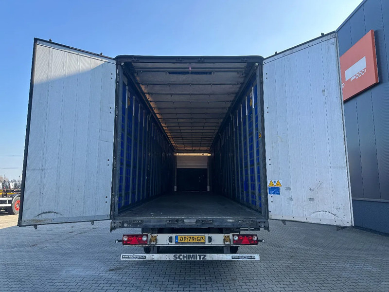 Gardintrailer Schmitz Cargobull TOP: 80% tires, disc, stakepots, galvanized, XL,Huckepack, 2 x22 vert. al. planks, NL, APK: 06/25, more available: billede 8