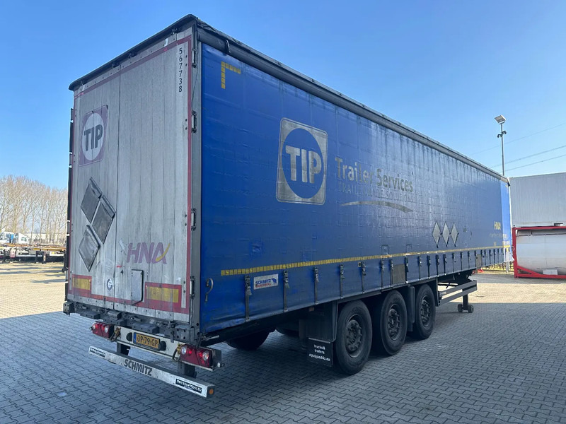 Gardintrailer Schmitz Cargobull TOP: 80% tires, disc, stakepots, galvanized, XL,Huckepack, 2 x22 vert. al. planks, NL, APK: 06/25, more available: billede 6