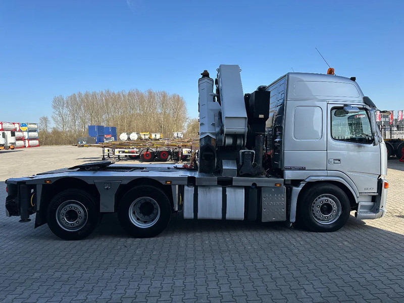 Trækker Volvo FM 500 Globetrotter 6x2 + HMF ODIN OK5 53T/M crane, lift/steer, NL-truck, APK: 11/2025: billede 6