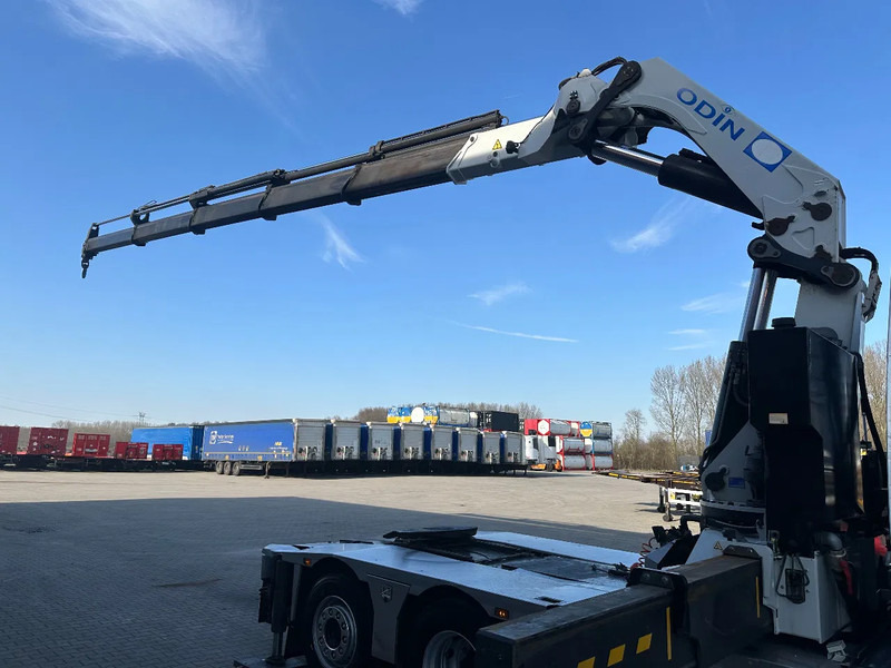 Trækker Volvo FM 500 Globetrotter 6x2 + HMF ODIN OK5 53T/M crane, lift/steer, NL-truck, APK: 11/2025: billede 14