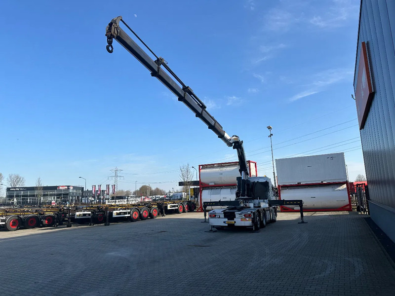 Trækker Volvo FM 500 Globetrotter 6x2 + HMF ODIN OK5 53T/M crane, lift/steer, NL-truck, APK: 11/2025: billede 8