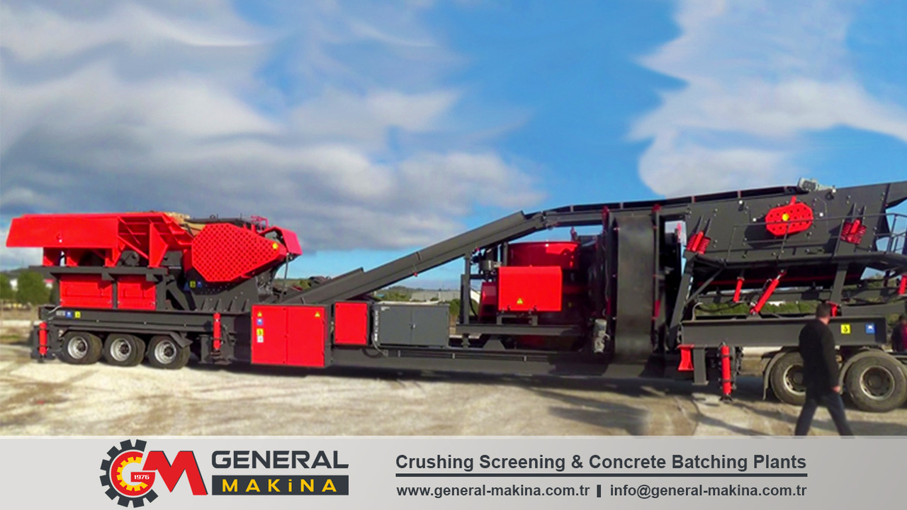 Ny Kegleknuser General Makina Mobile Cone Crusher Plant For SALE: billede 6