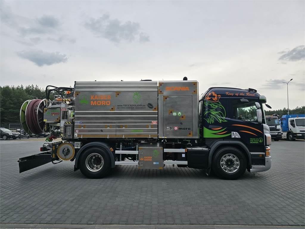 Slamsugemaskine Scania MORO KAISER WUKO COMBI HOT WATER FOR CLEANING SEWE: billede 8